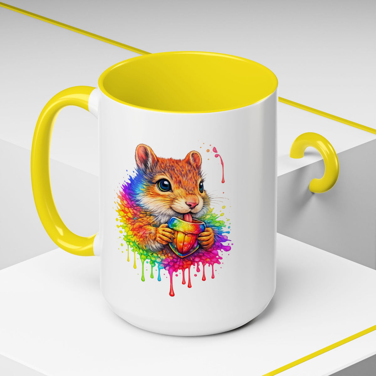 Watercolor Squirrel Coffee Mug  (11/15oz)