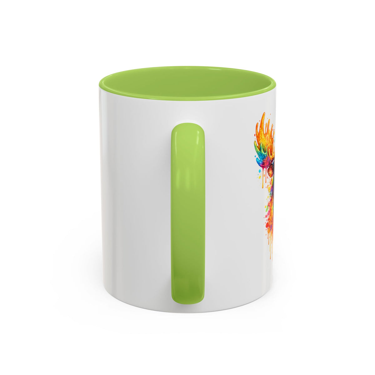 Watercolor Moose Coffee Mug  (11/15oz)