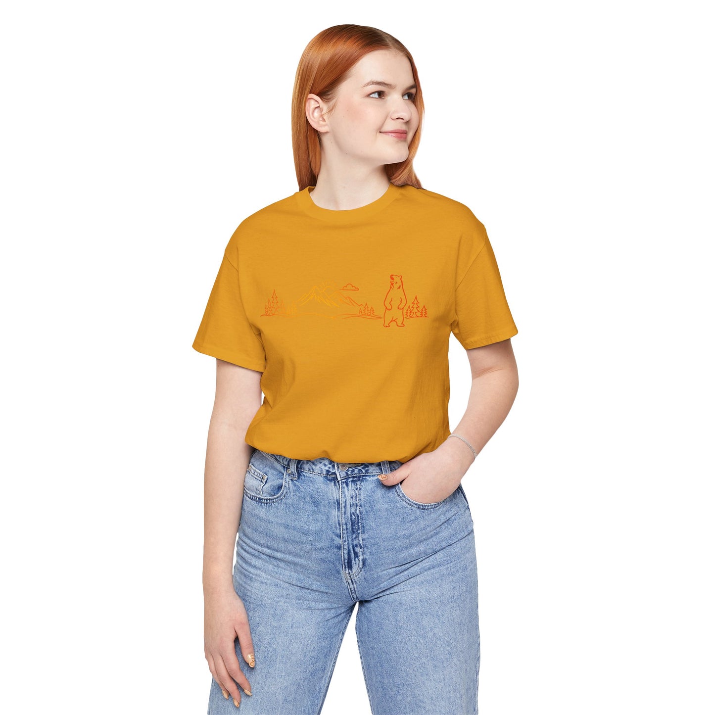 Standing Bear Mountain Scene Tee