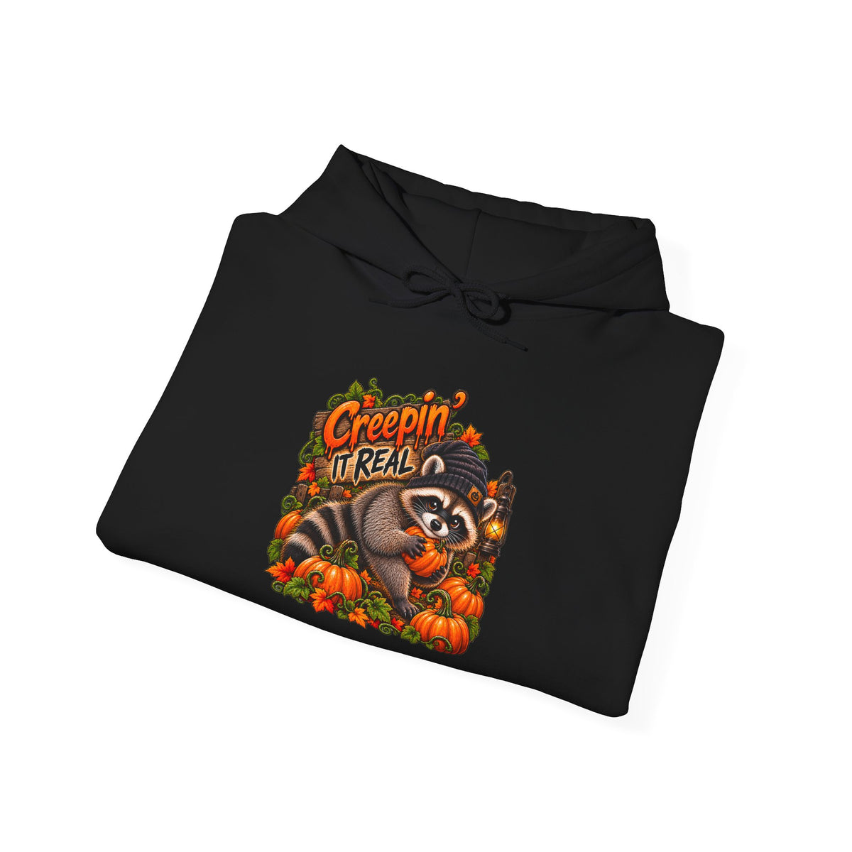 Creepin' Raccoon Hooded Sweatshirt