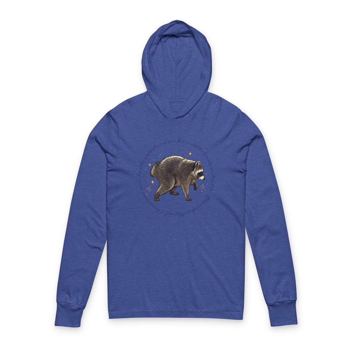 Jimothy The Raccoon Hooded Long Sleeve T-Shirt