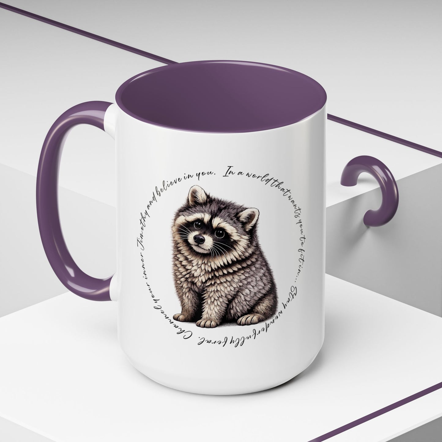 Jimothy The Raccoon Coffee Mug  (11/15oz)