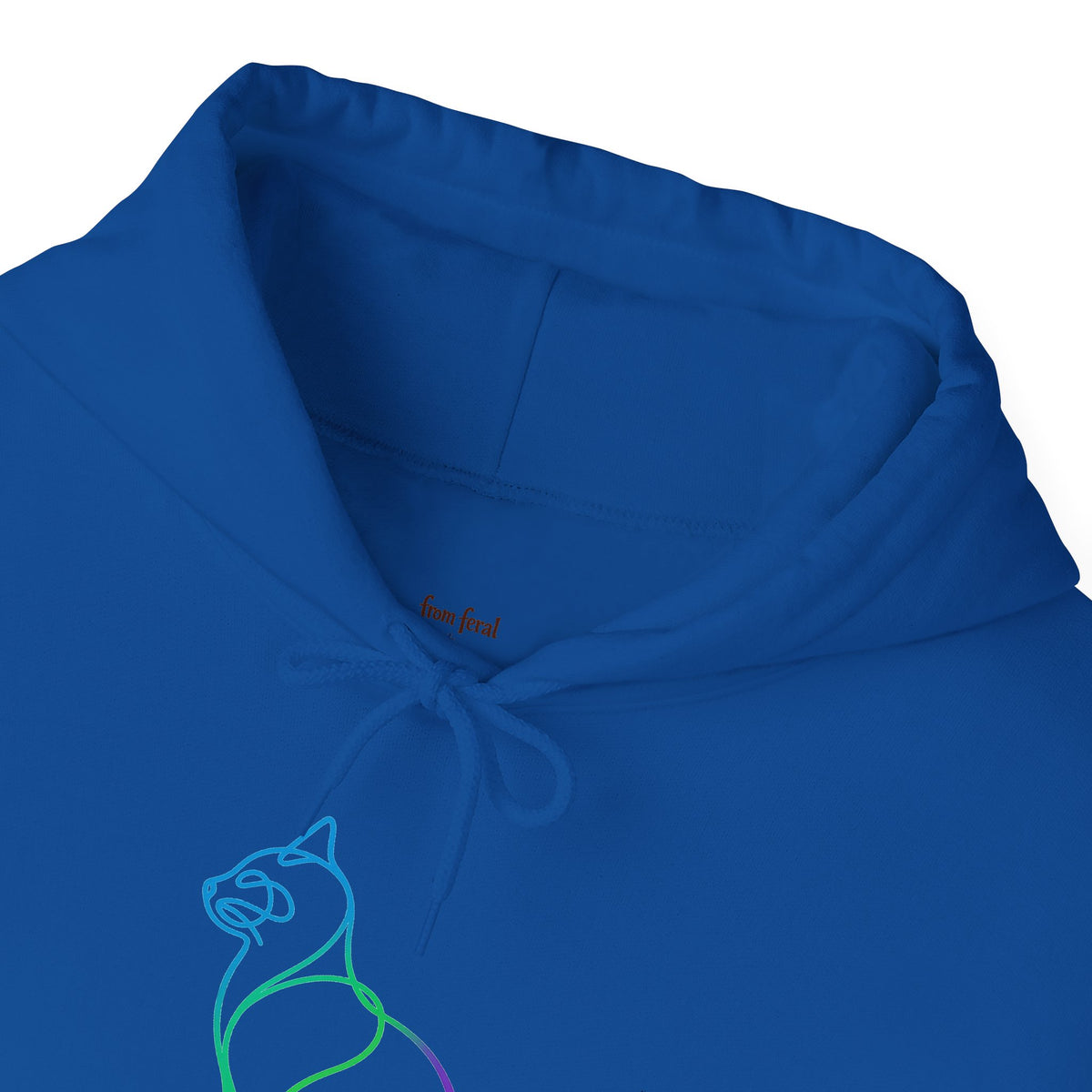 Northern Lights Cat Hooded Sweatshirt