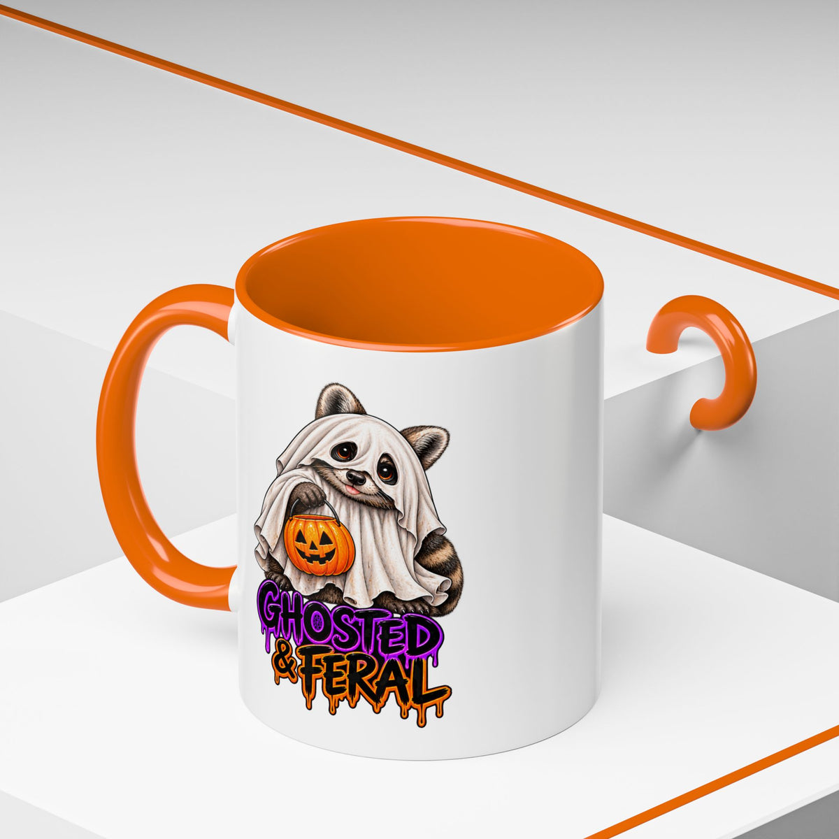 Ghosted Raccoon Coffee Mug  (11/15oz)