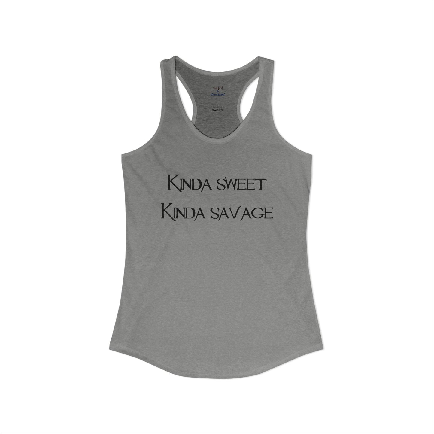 Kinda Both Racerback Tank