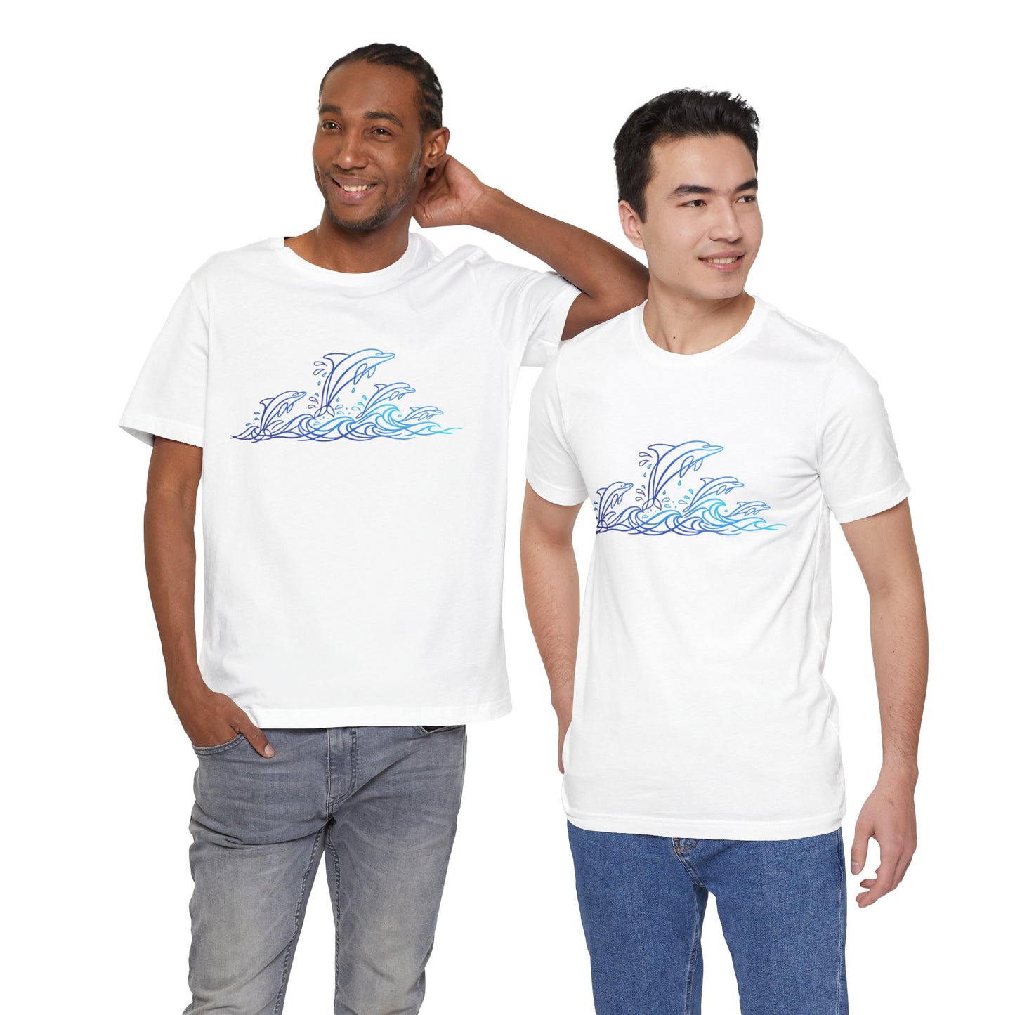 Dolphin Pod Wild Lines T-Shirt