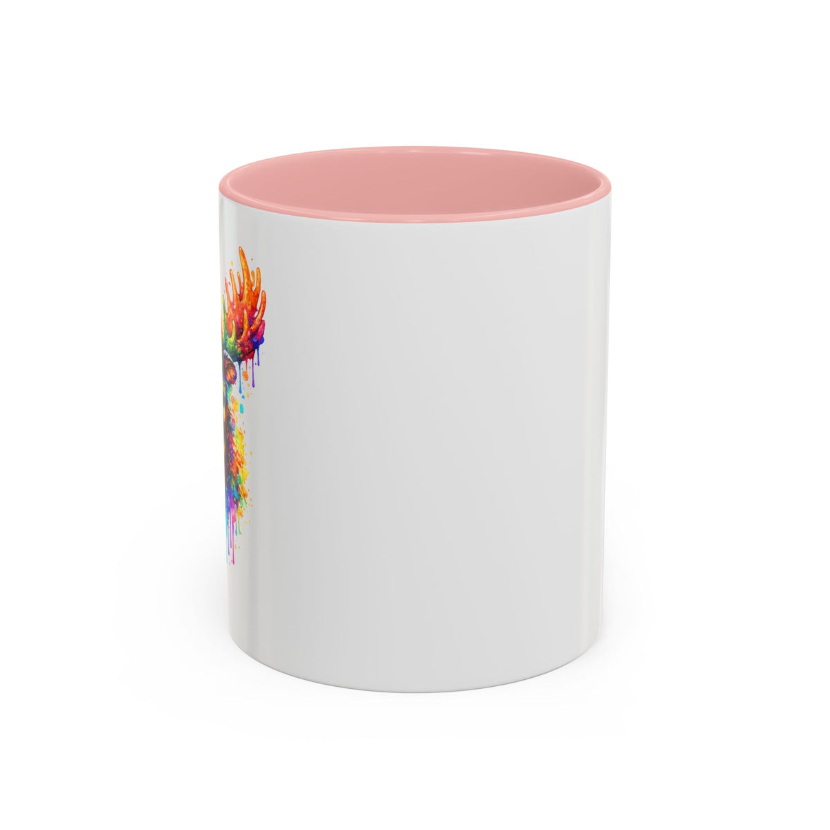 Watercolor Moose Coffee Mug  (11/15oz)