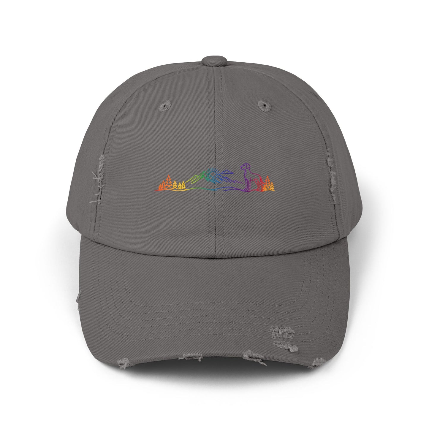Great Dane, natural eared | Distressed Cap