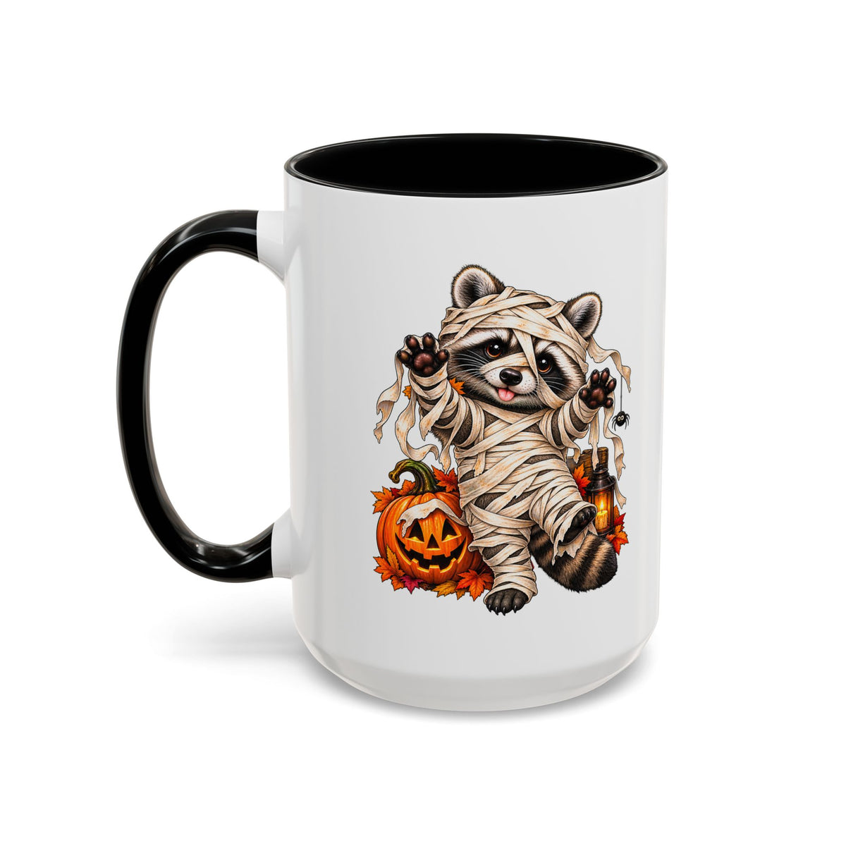 Halloween Mummy Raccoon Coffee Mug  (11/15oz)