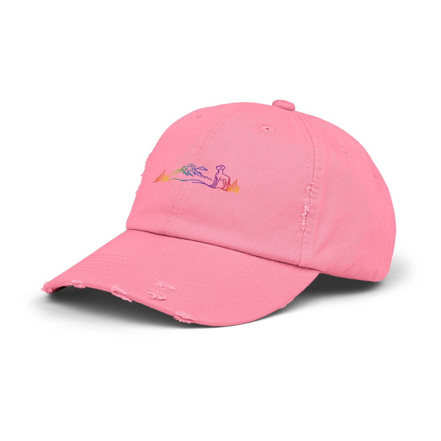 Great Dane, natural eared | Distressed Cap