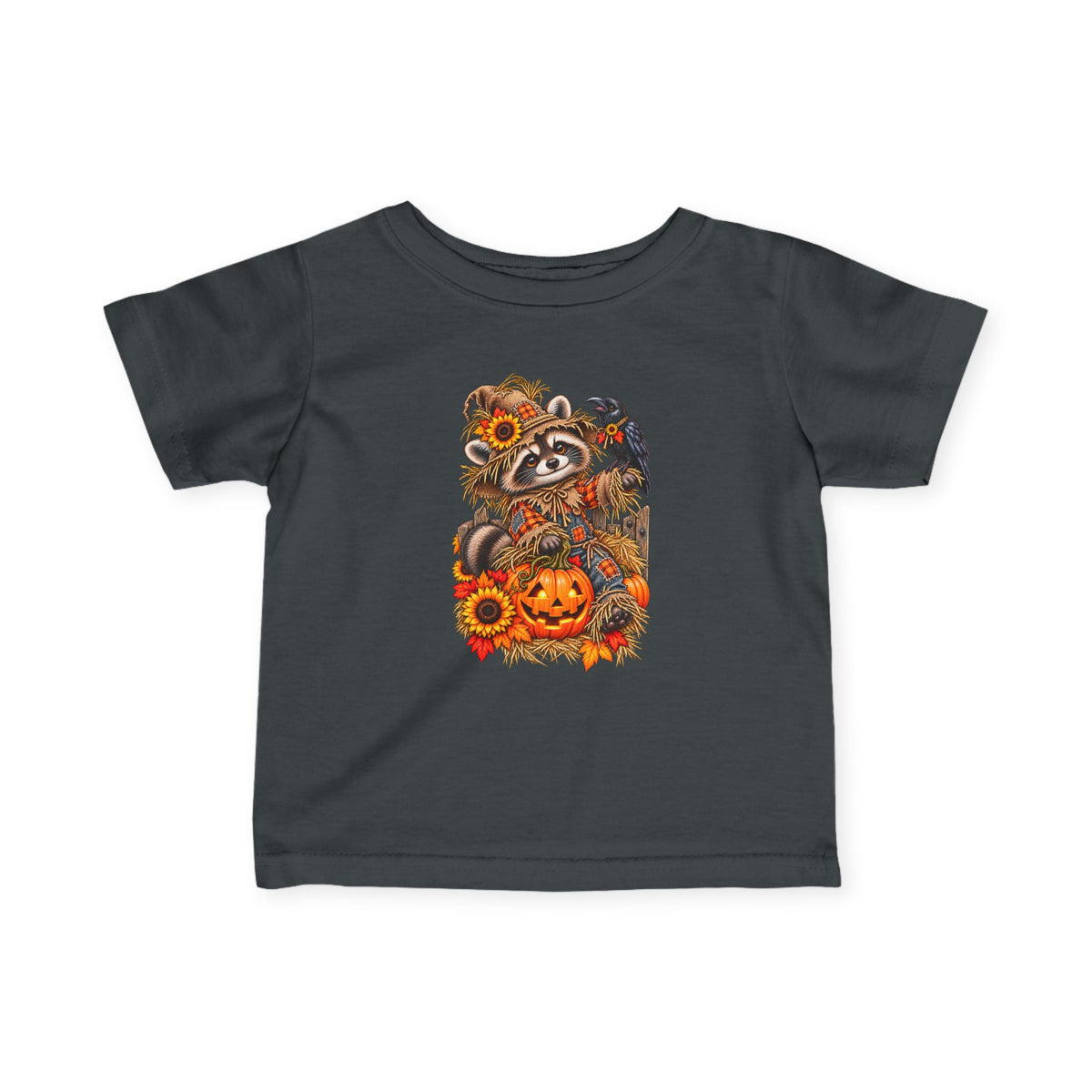 Scarecrow Raccoon Infant Tee