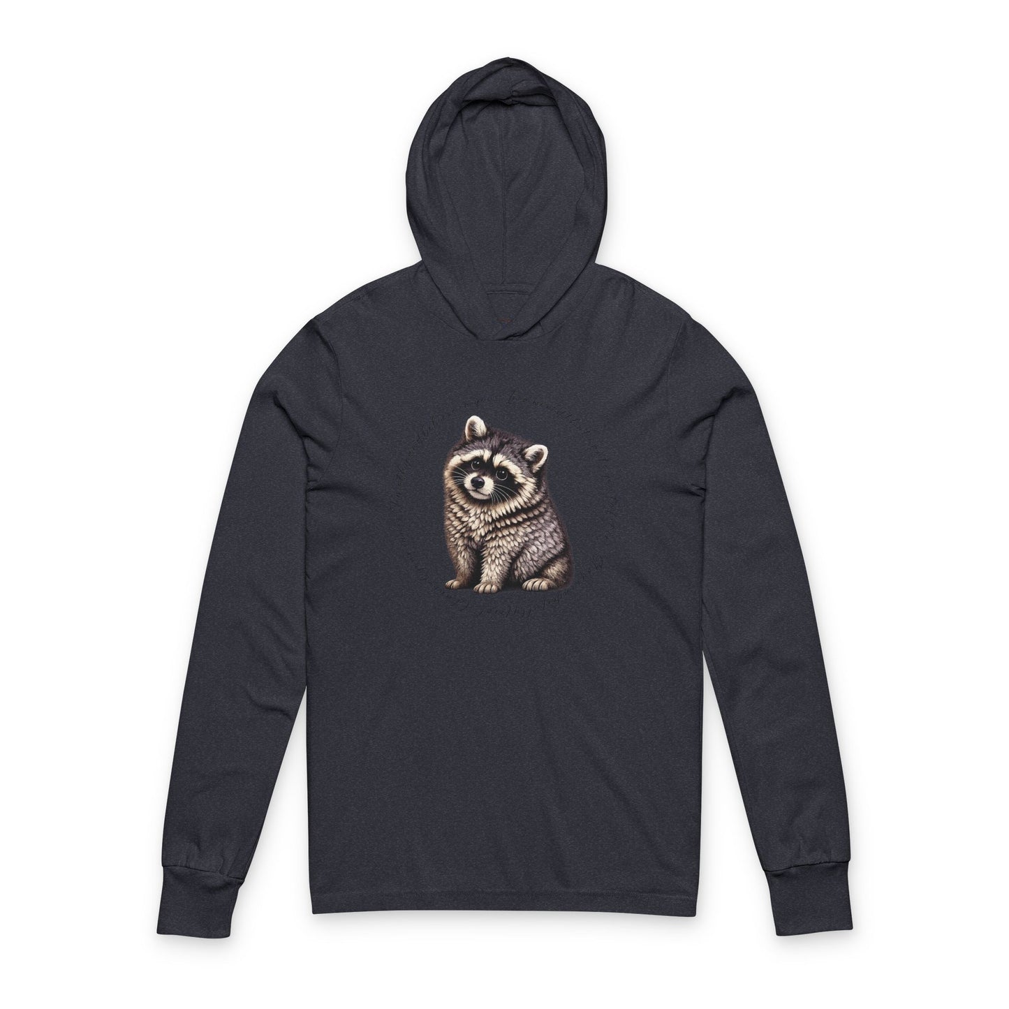 Jimothy The Raccoon Hooded Long Sleeve T-Shirt
