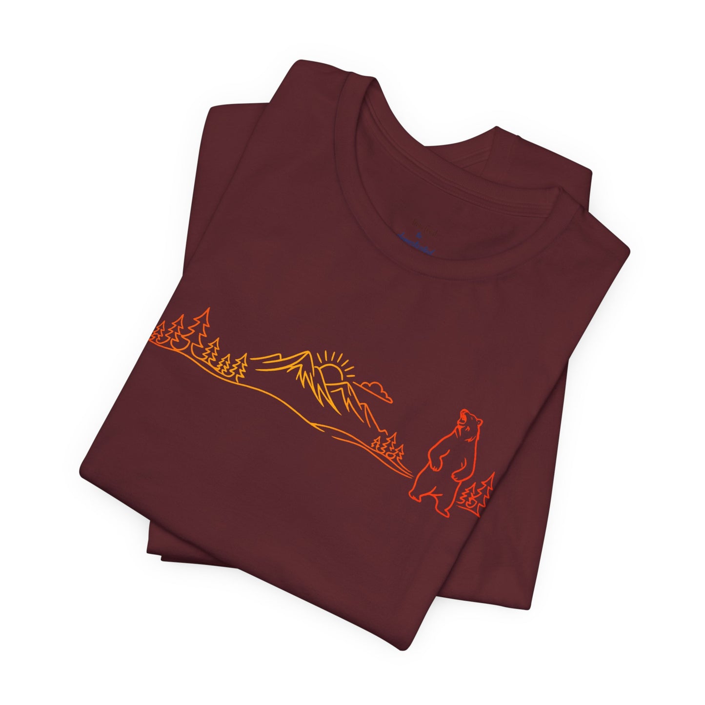Standing Bear Mountain Scene Tee
