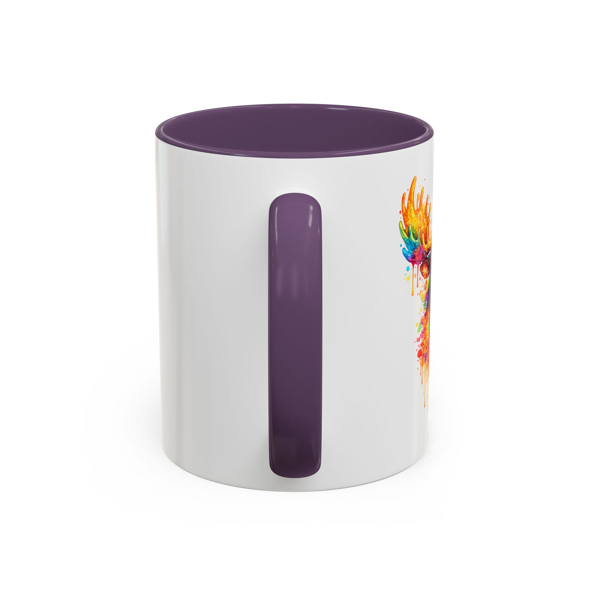 Watercolor Moose Coffee Mug  (11/15oz)