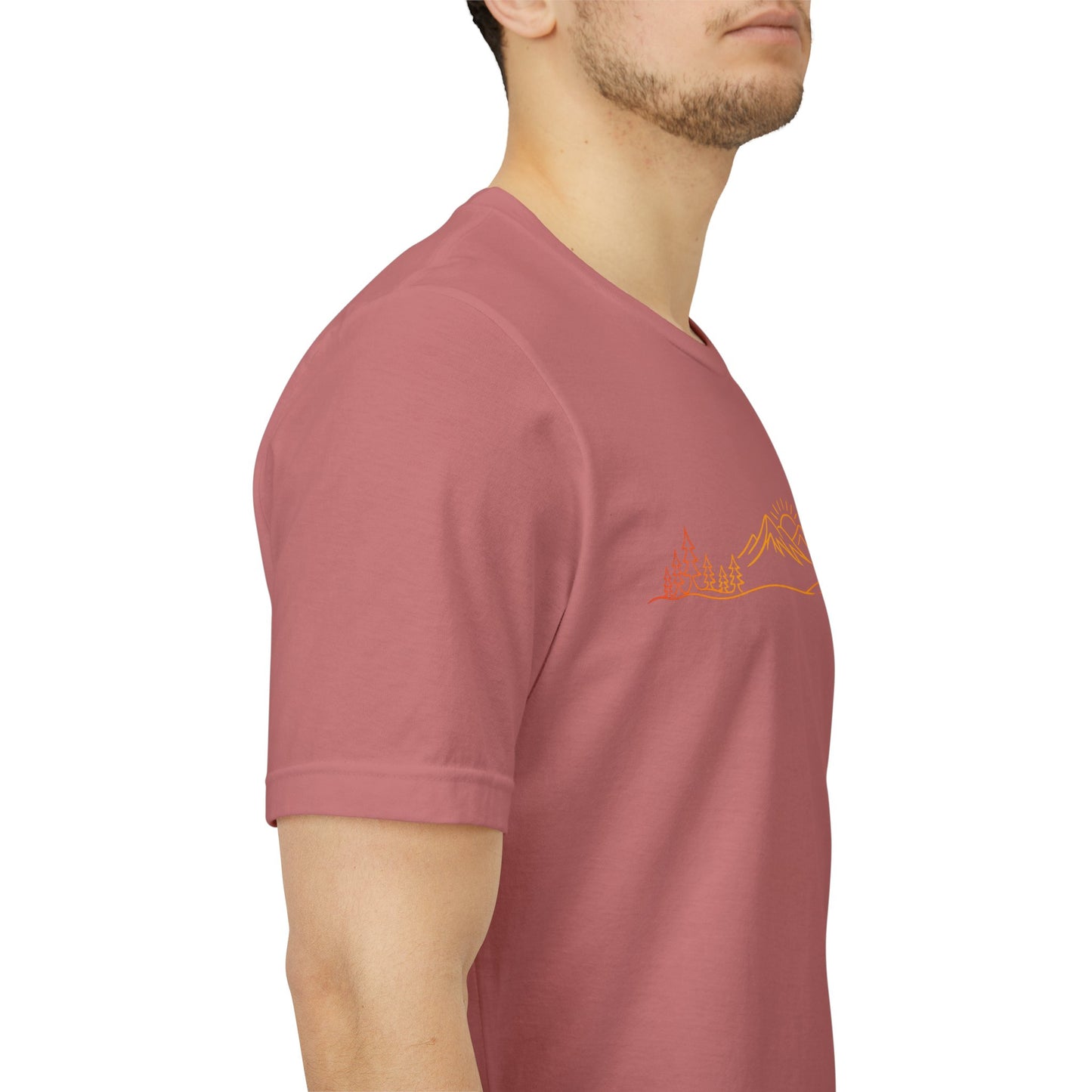 Standing Bear Mountain Scene Tee