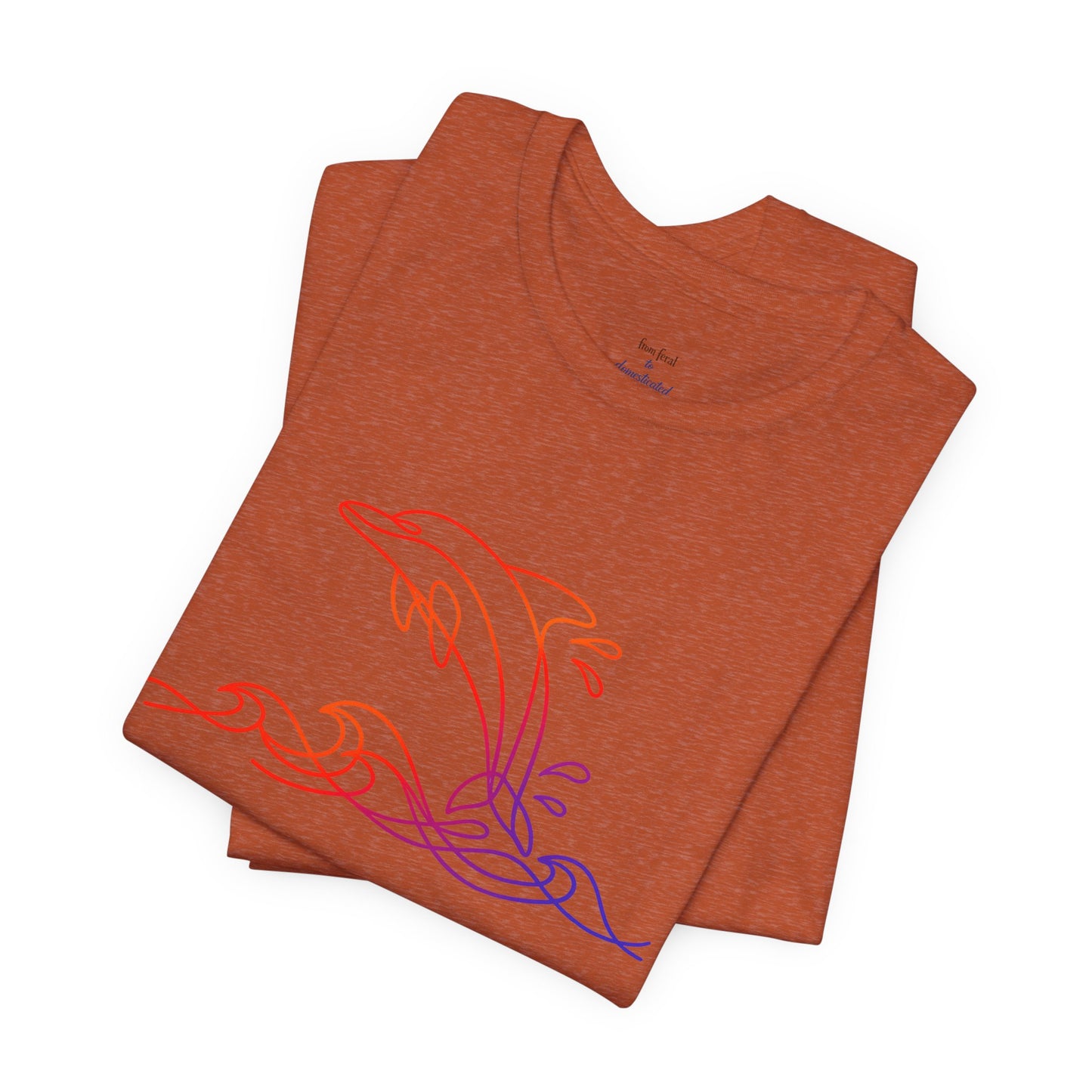 Dolphin Wild Lines T-Shirt