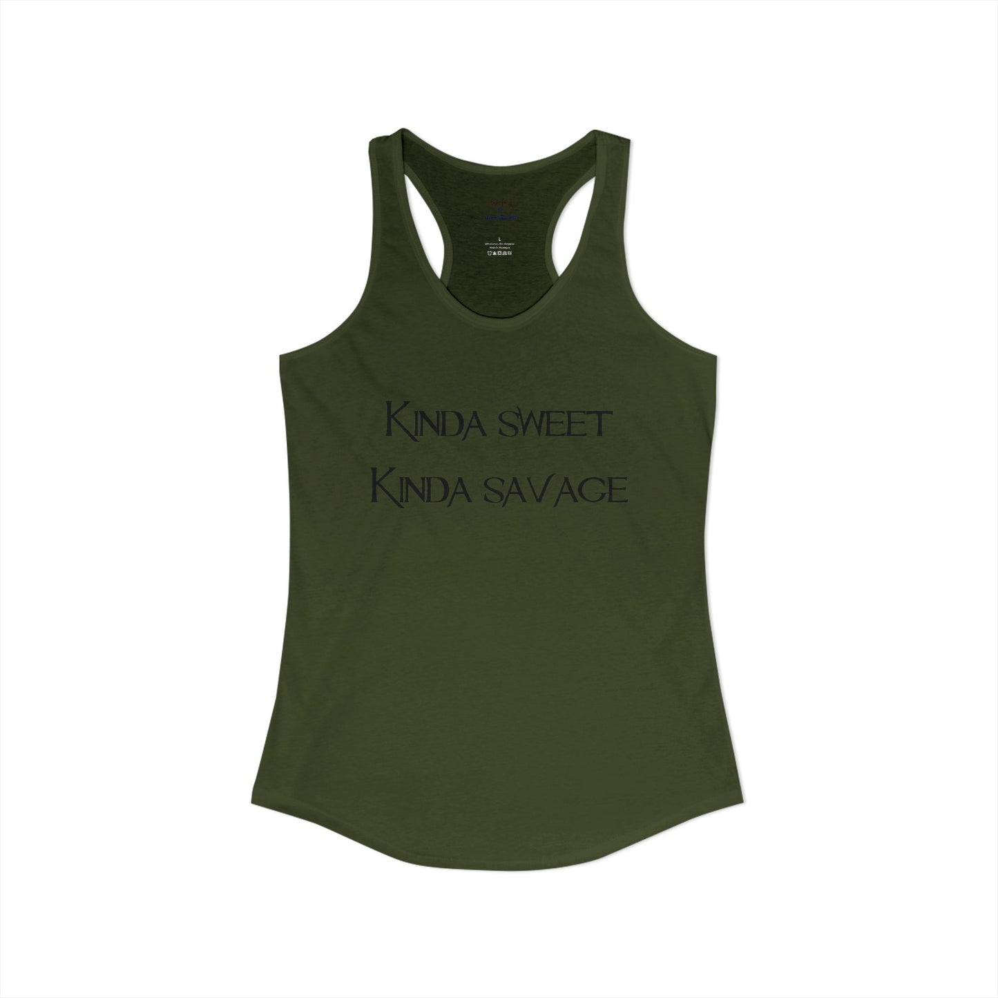 Kinda Both Racerback Tank