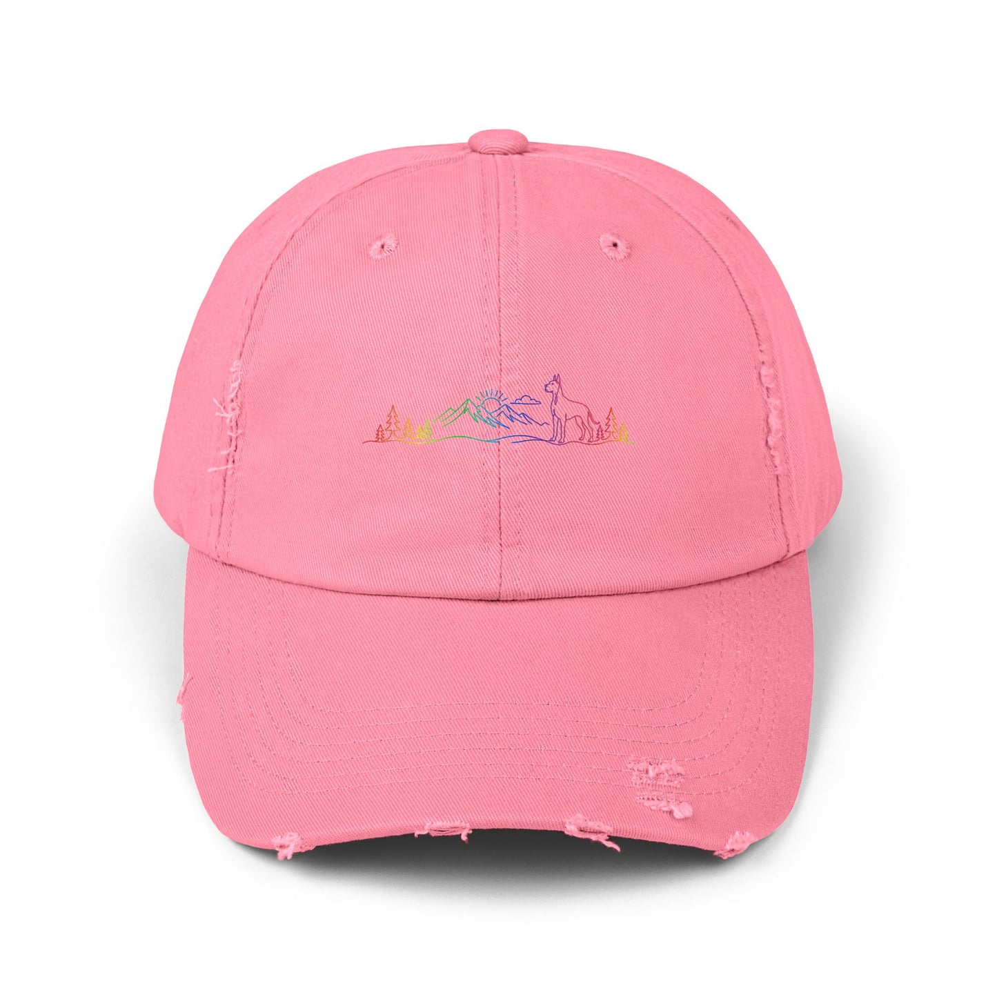 Great Dane, cropped ears | Distressed Cap