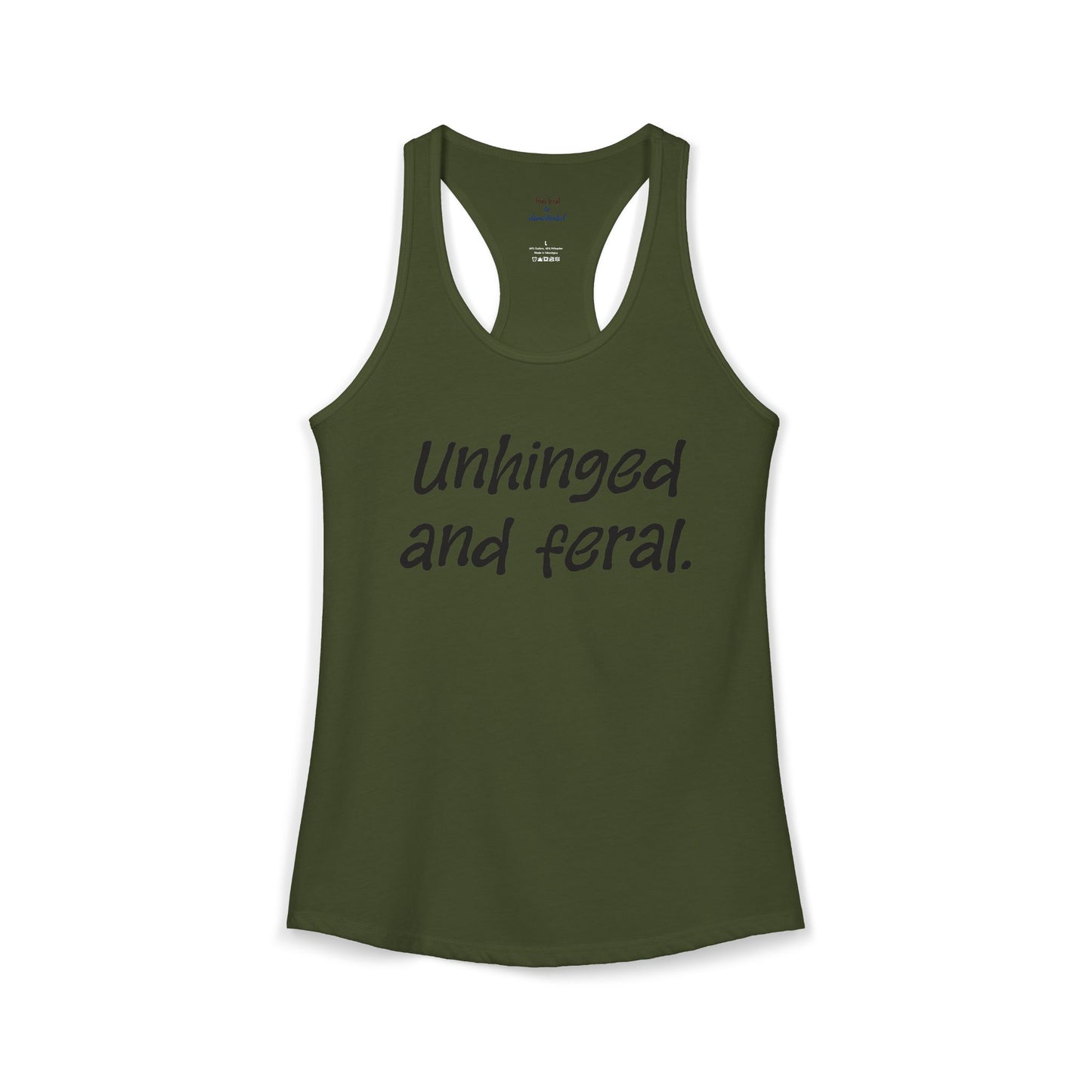 Unhinged Racerback Tank