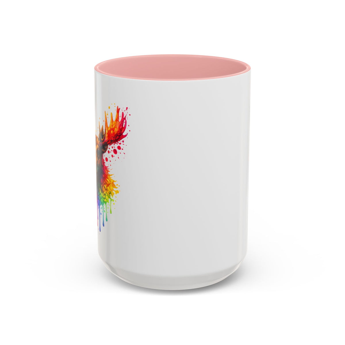 Watercolor Moose Coffee Mug  (11/15oz)