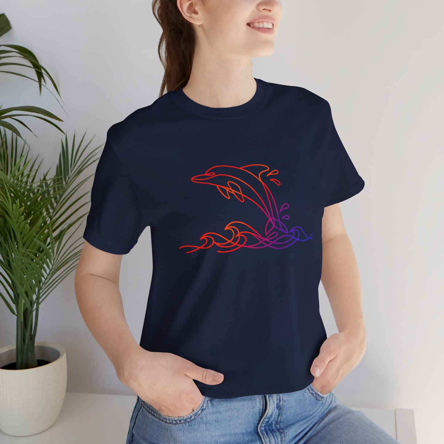 Dolphin Wild Lines T-Shirt