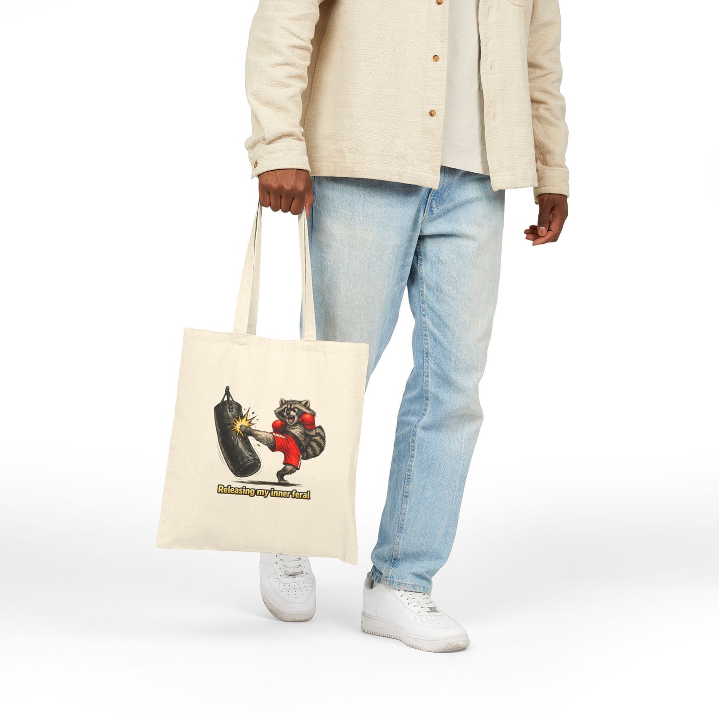 Inner Feral Canvas Tote Bag