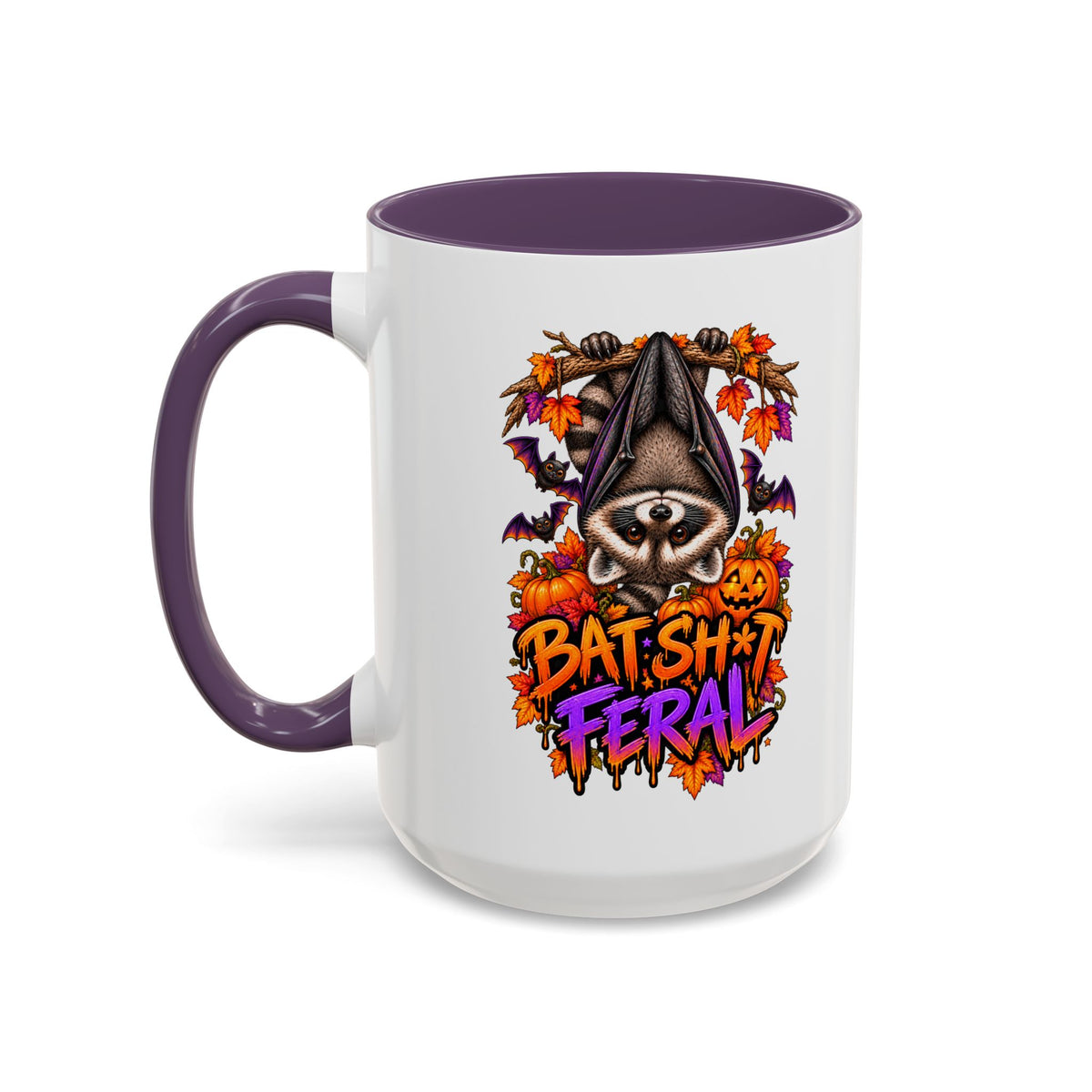 Batty Raccoon Coffee Mug  (11/15oz)
