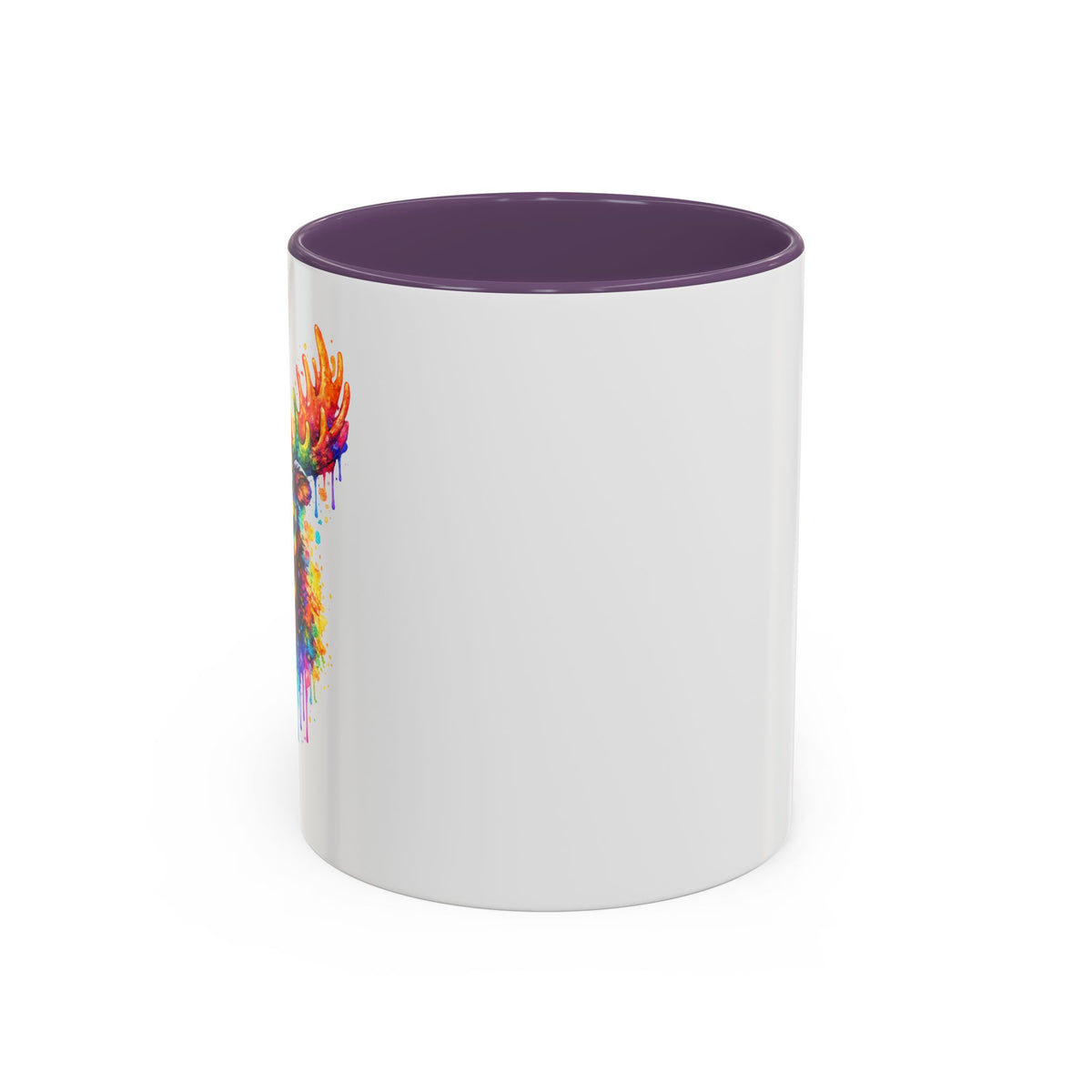 Watercolor Moose Coffee Mug  (11/15oz)