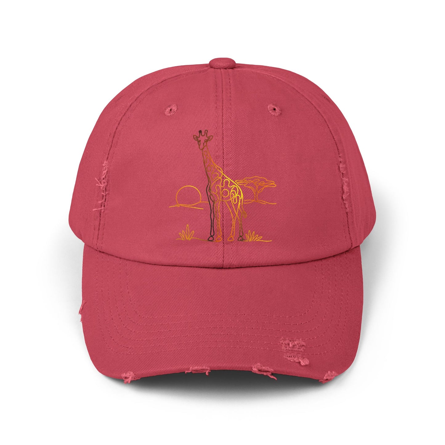 Safari Giraffe | Distressed Cap