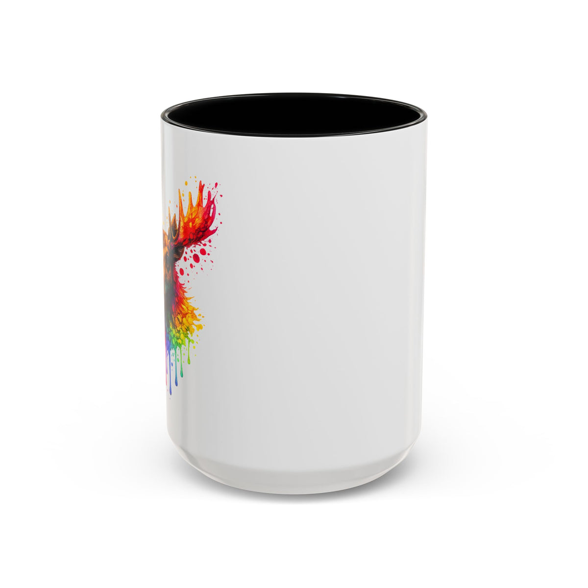Watercolor Moose Coffee Mug  (11/15oz)