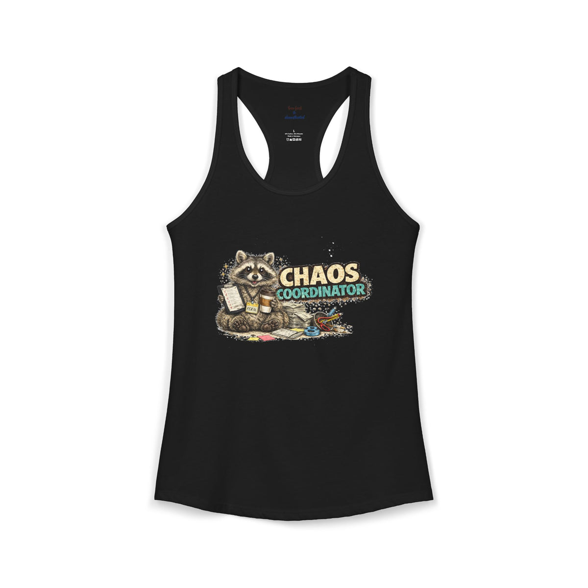 Chaos Coordinator Racerback Tank