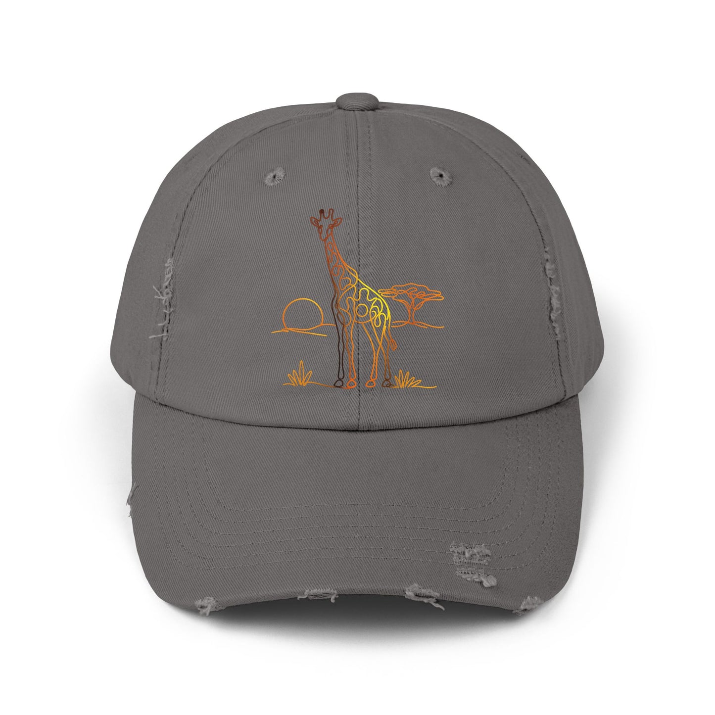 Safari Giraffe | Distressed Cap