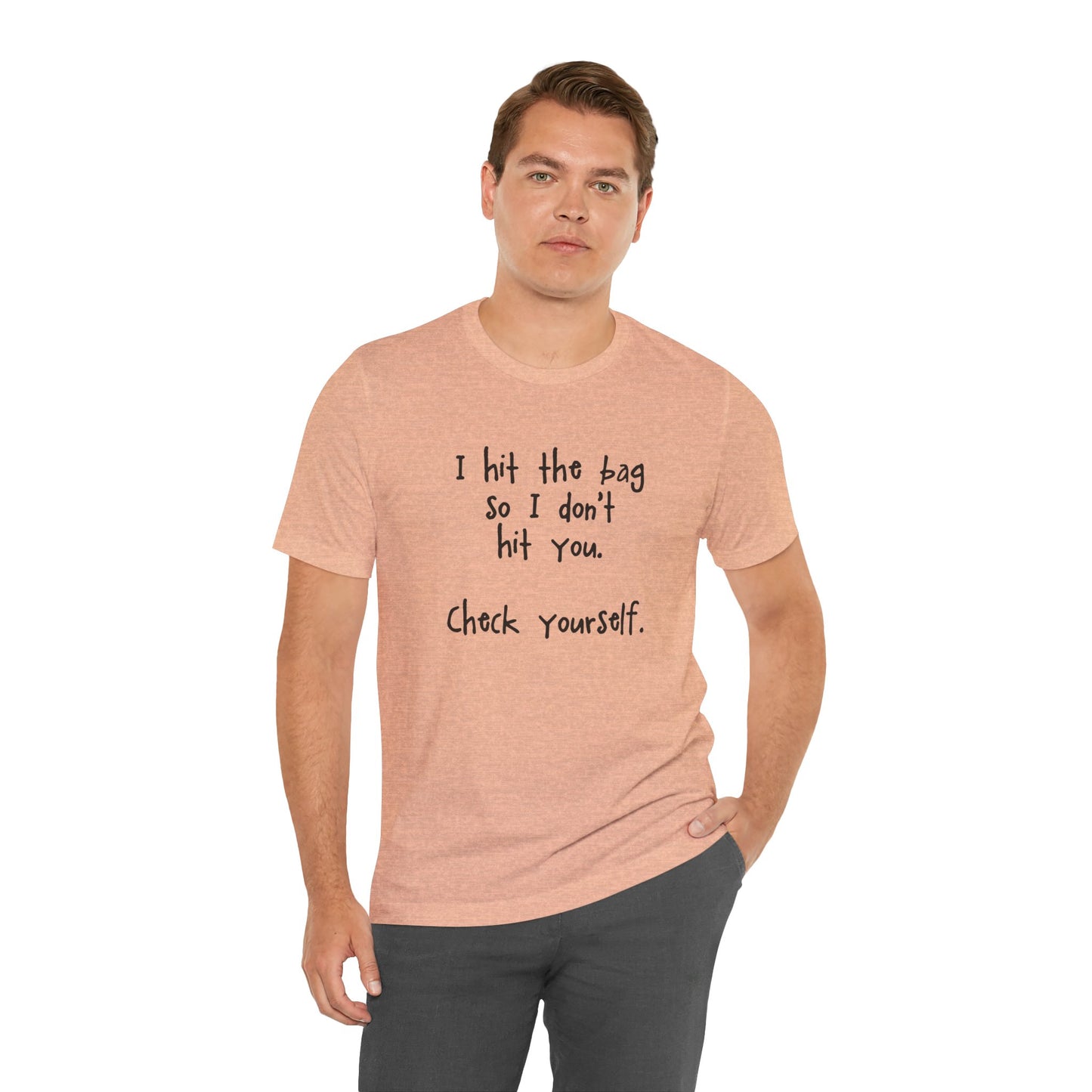 "Check Yourself" Kickboxing Tee