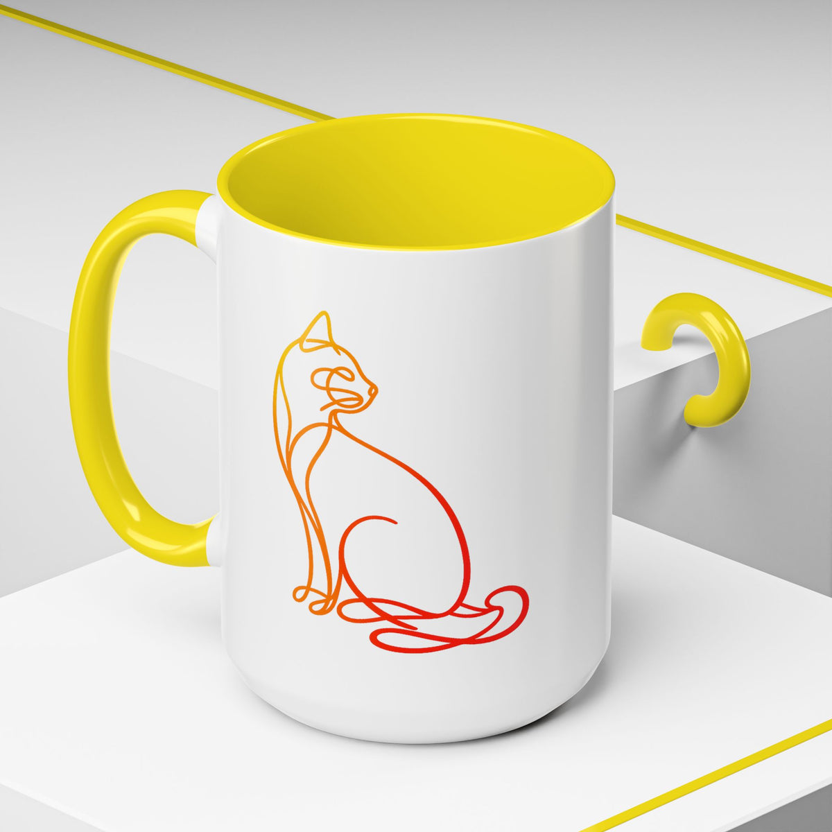 Sunrise Cat Coffee Mug  (11/15oz)