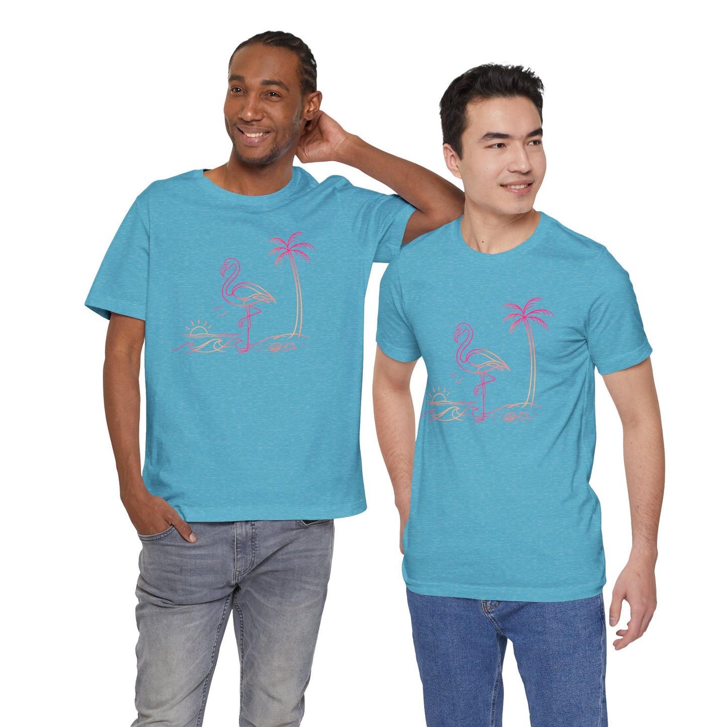 Flamingo Wild Lines T-Shirt