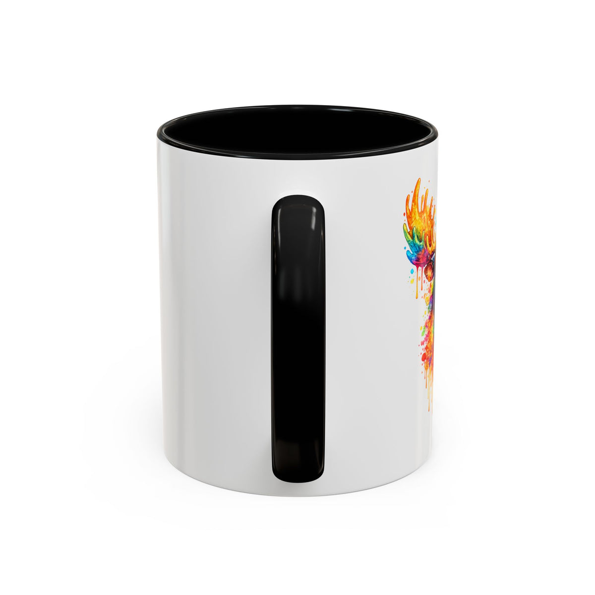 Watercolor Moose Coffee Mug  (11/15oz)