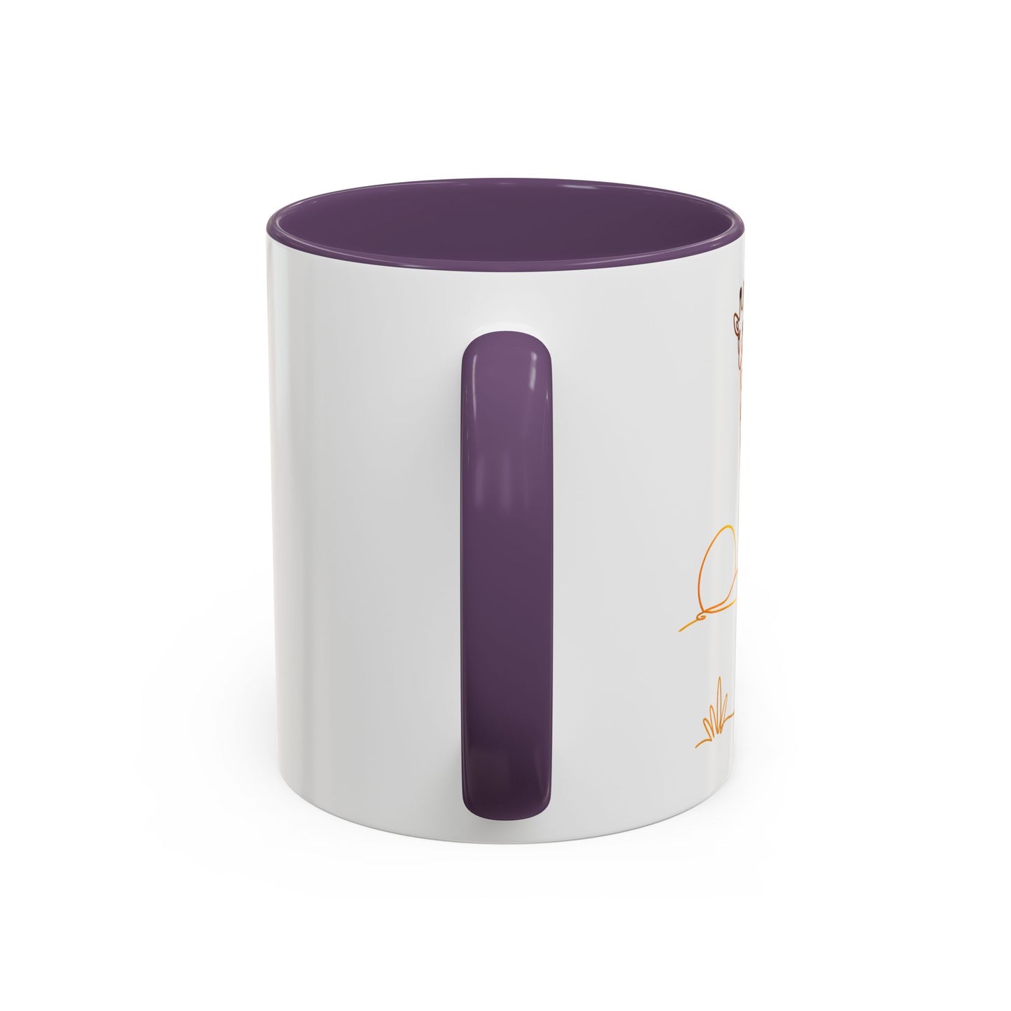 Safari Sunrise Coffee Mug — Minimal Line Giraffe Design (11/15oz)