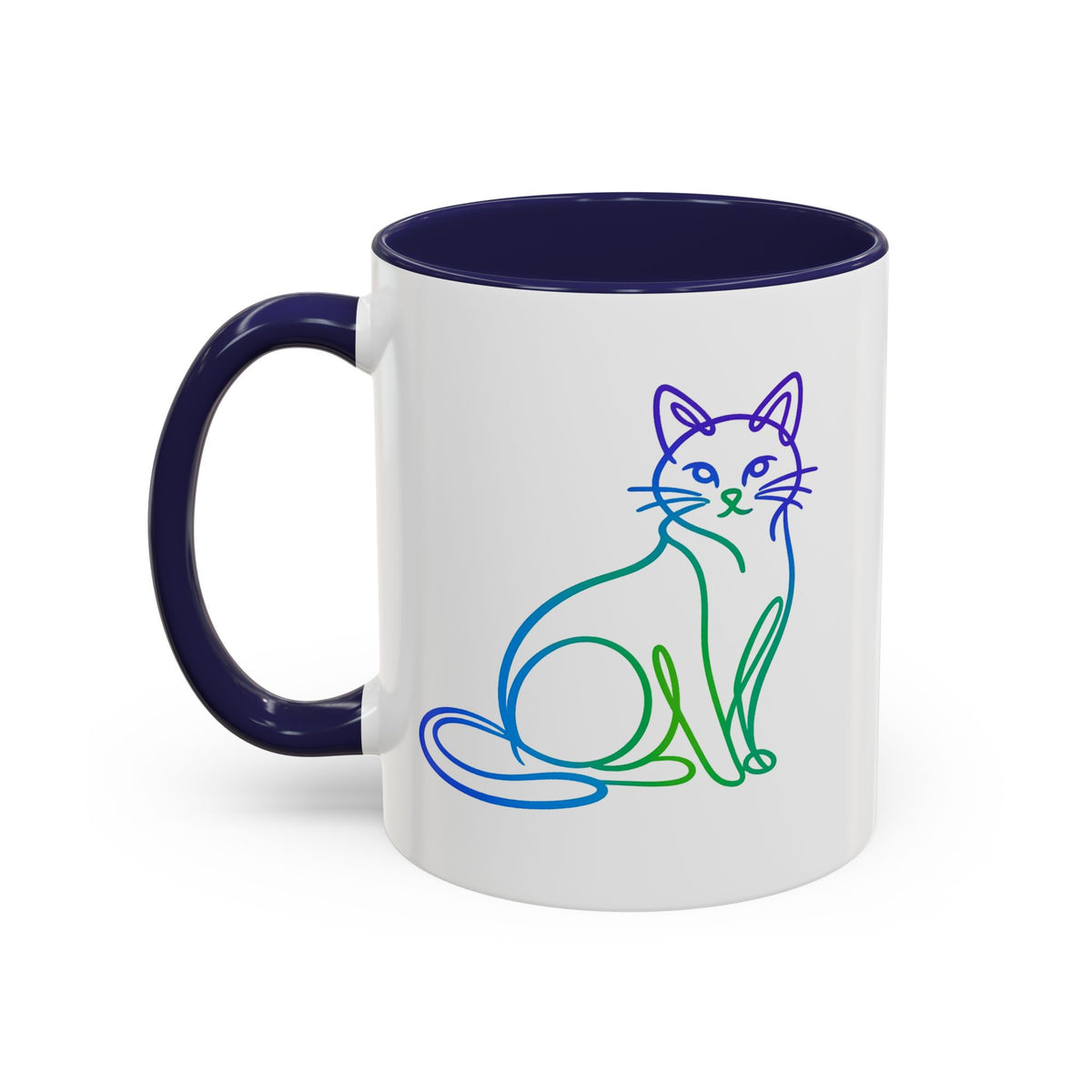 Northern Lights Cat Coffee Mug  (11/15oz)