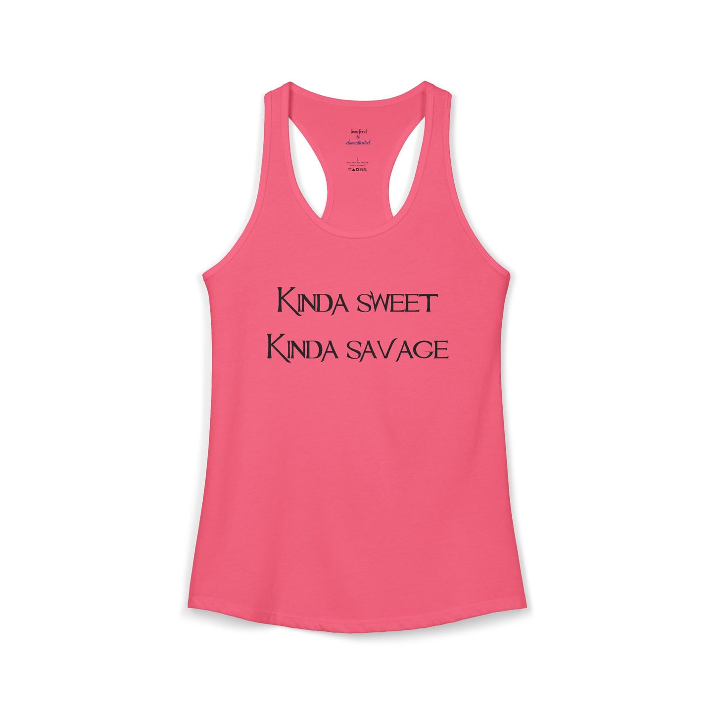 Kinda Both Racerback Tank