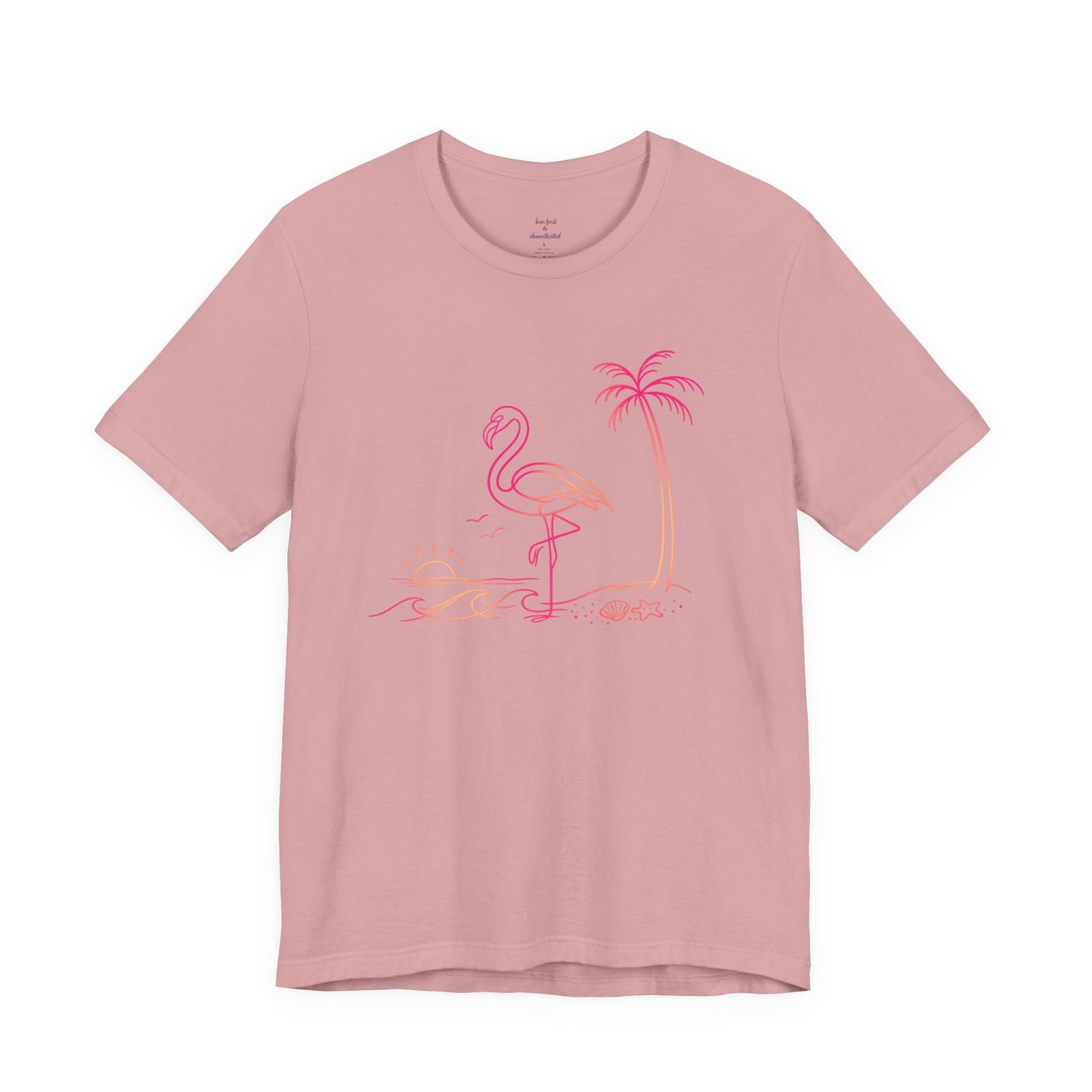 Flamingo Wild Lines T-Shirt