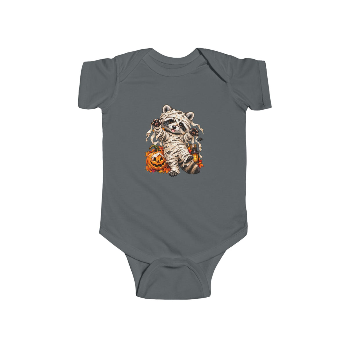 Infant Onesie — Halloween Mummy Raccoon
