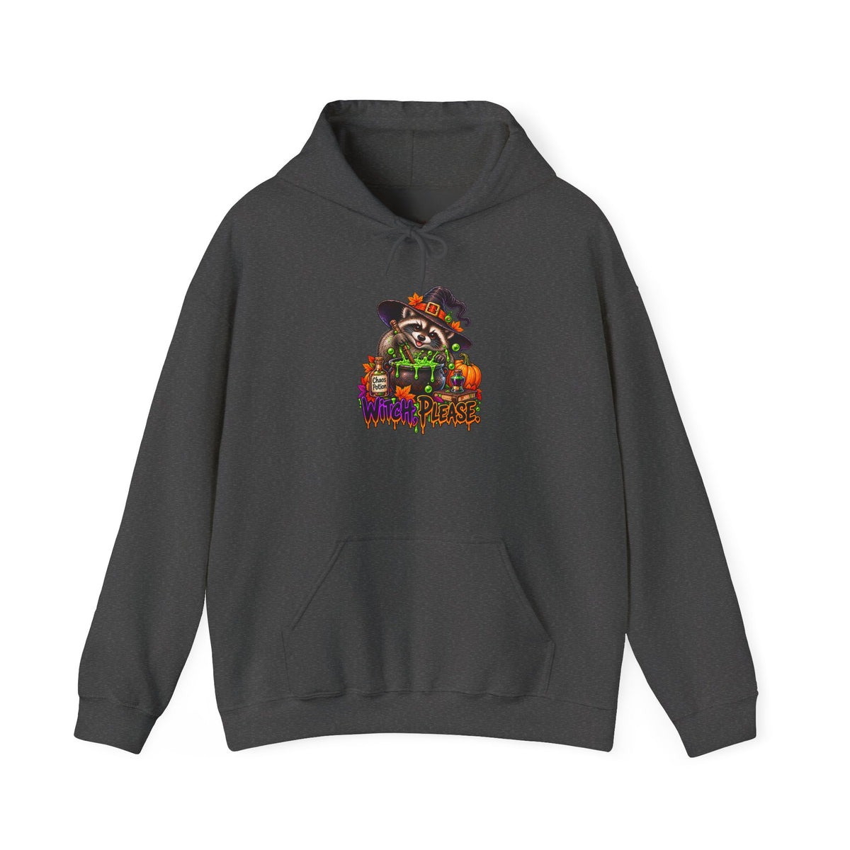 Witch, Please. Raccoon Hooded Sweatshirt