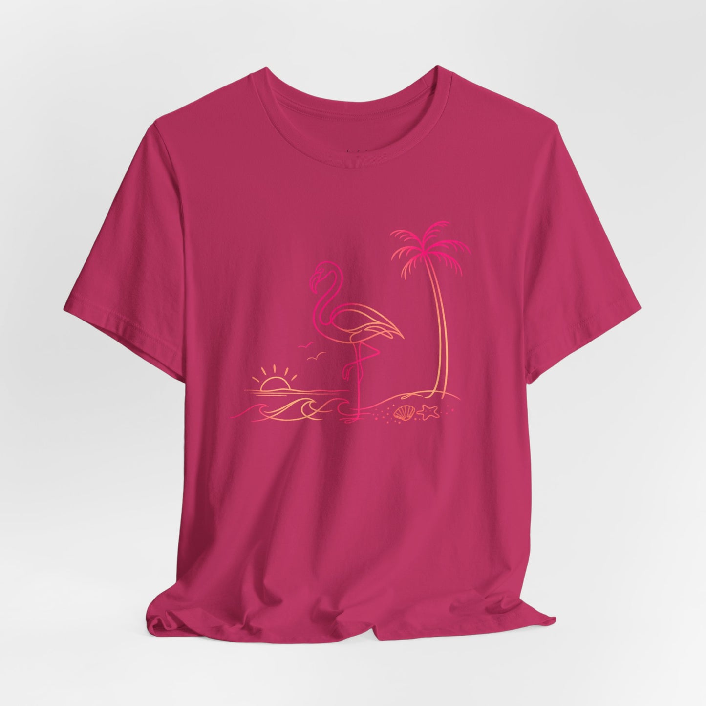 Flamingo Wild Lines T-Shirt
