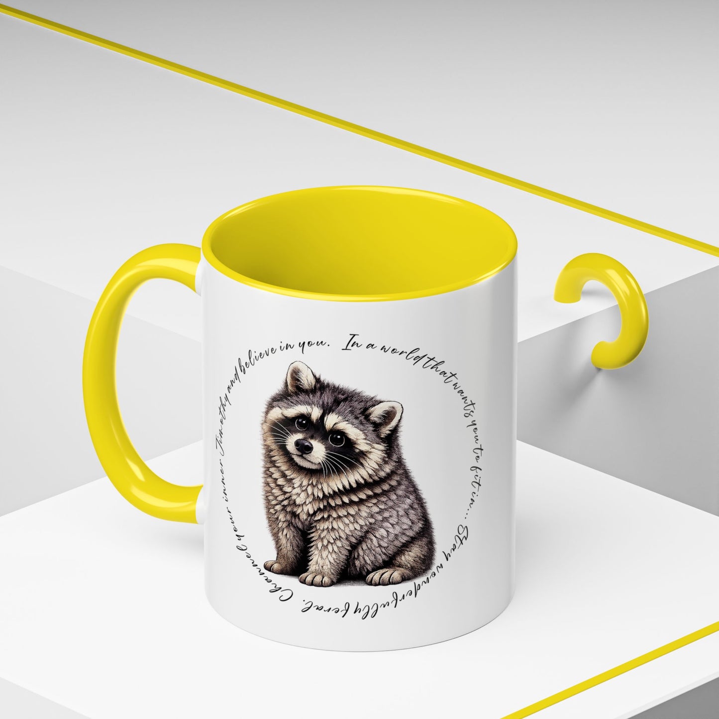 Jimothy The Raccoon Coffee Mug  (11/15oz)