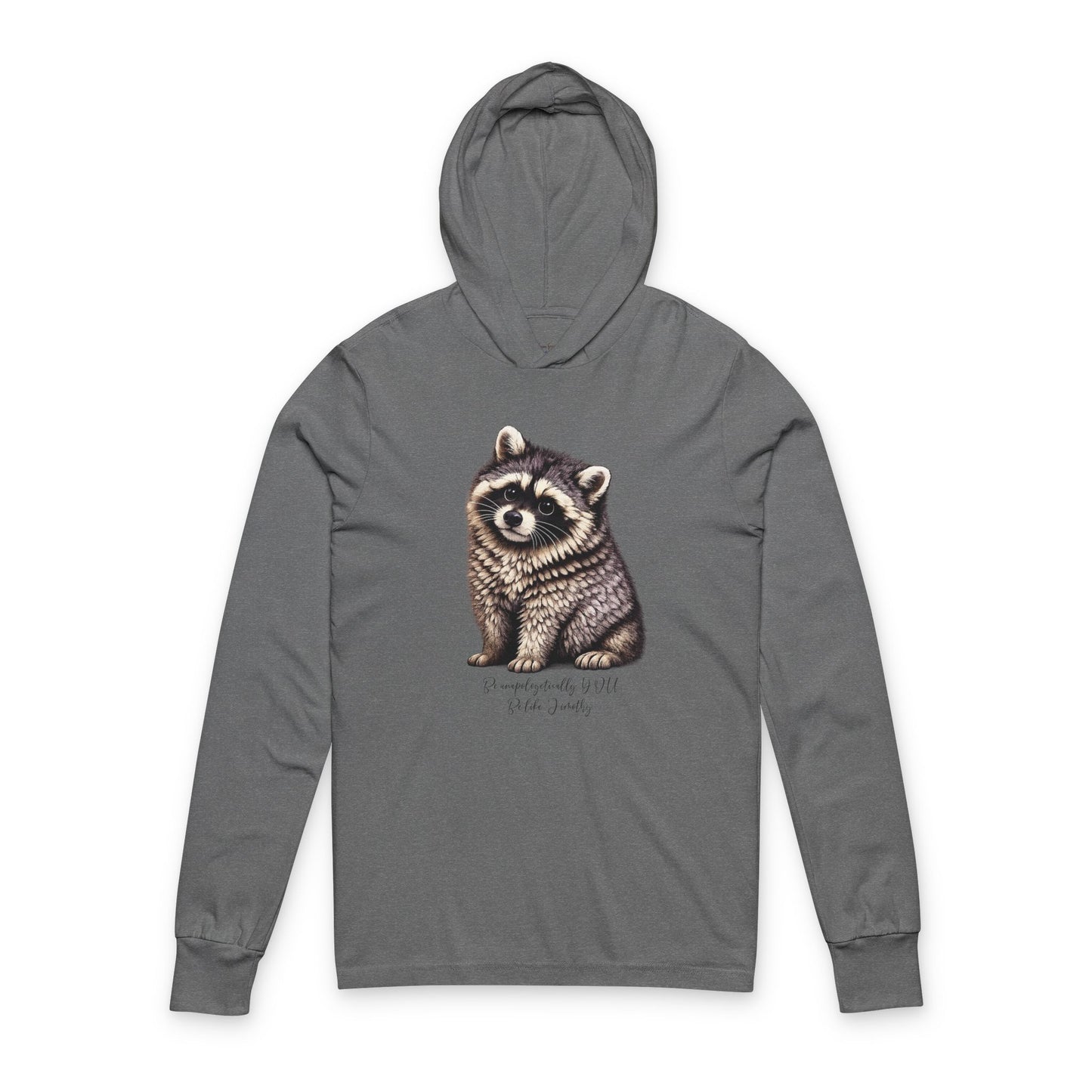 Jimothy The Raccoon Hooded Long Sleeve T-Shirt