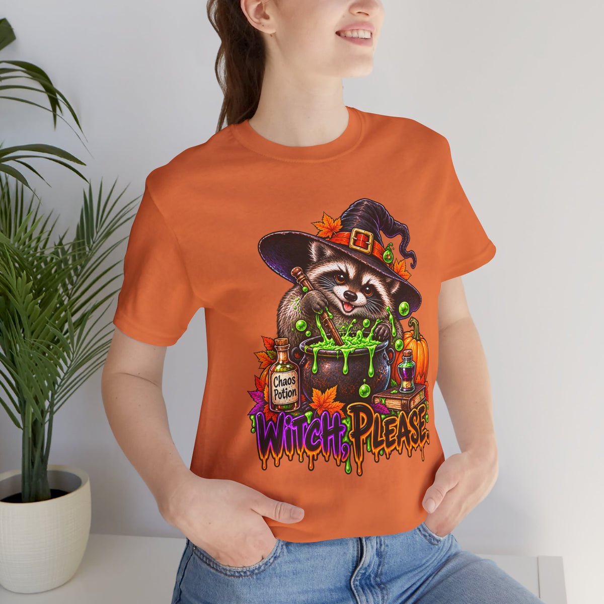Witch, Please. Raccoon T-Shirt