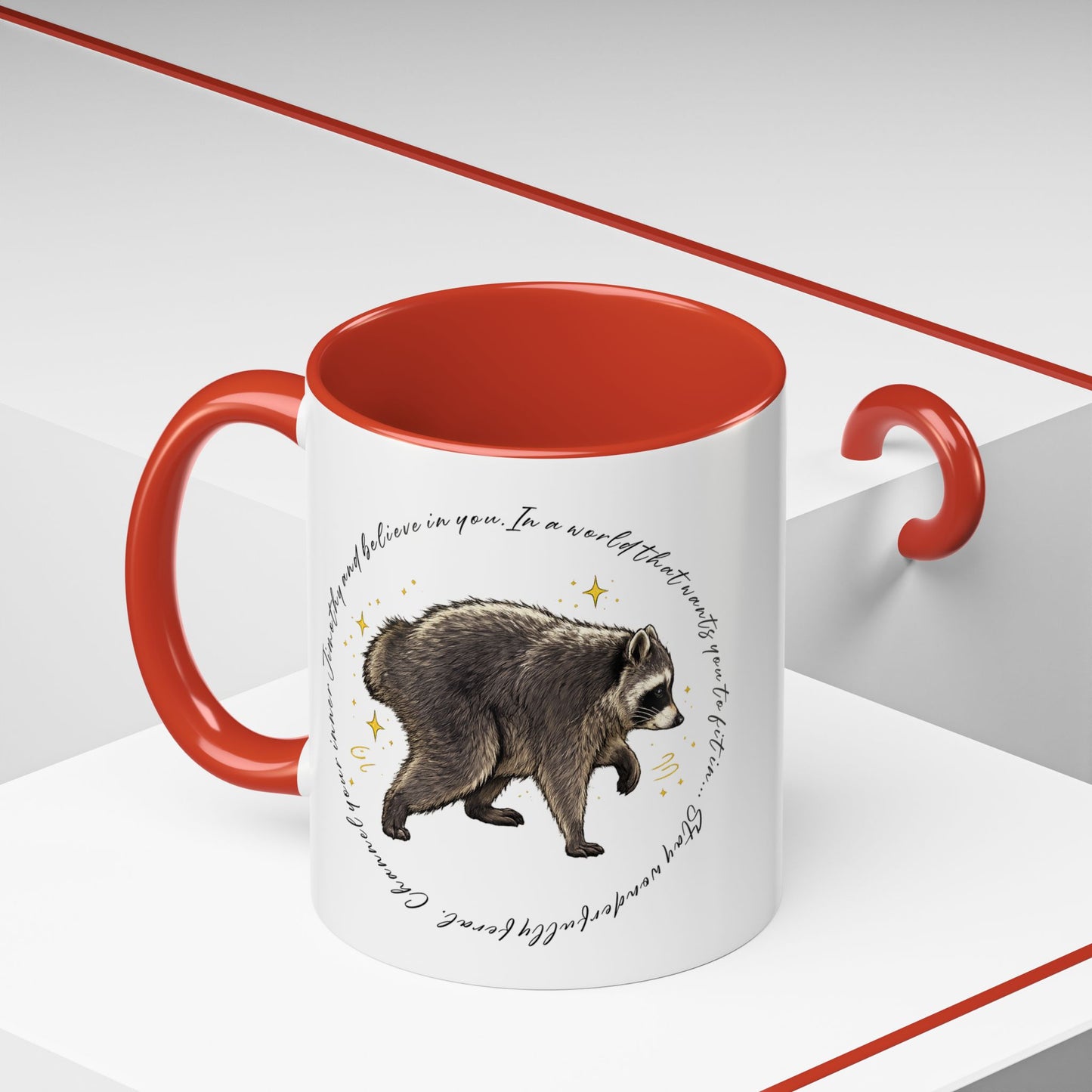 Jimothy The Raccoon Coffee Mug  (11/15oz)