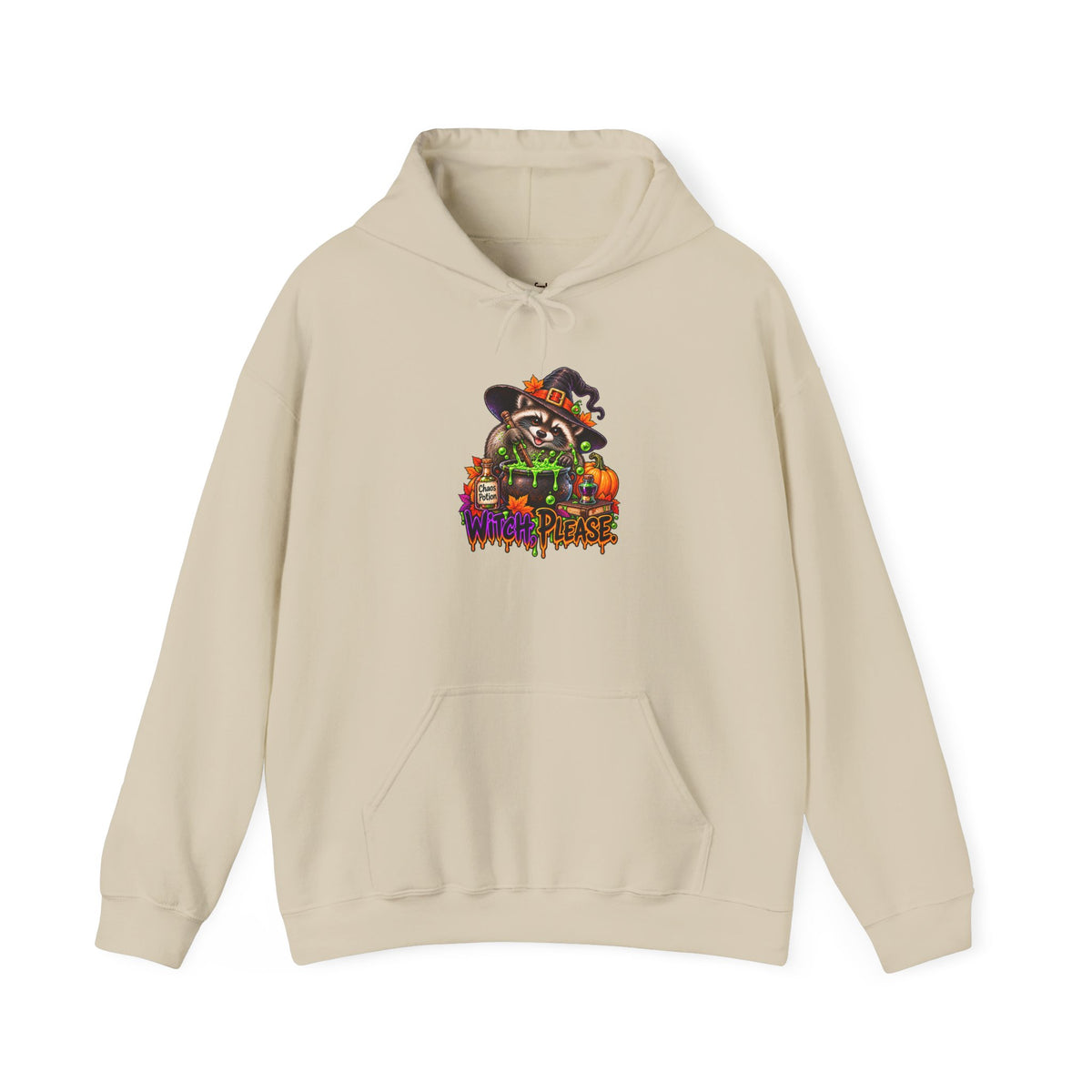 Witch, Please. Raccoon Hooded Sweatshirt