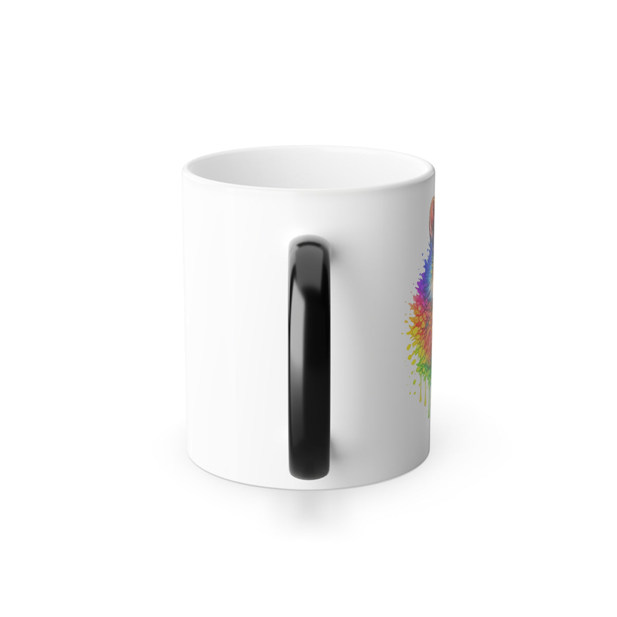 Watercolor Squirrel Color-Changing Mug  11 oz