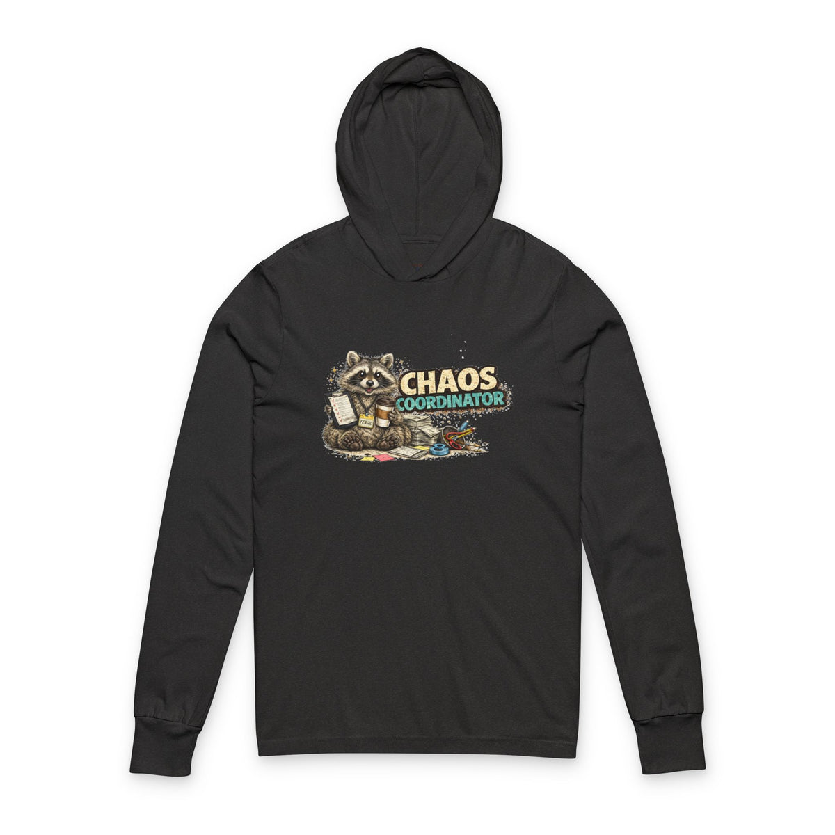 Chaos Coordinator Hooded Long Sleeve Tee
